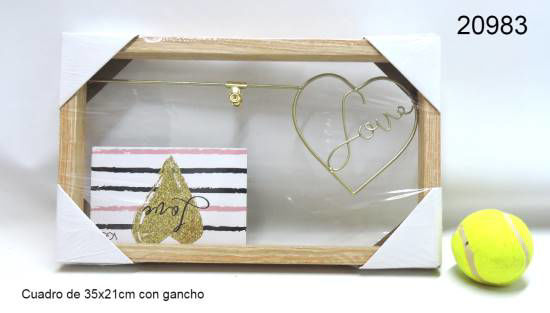 Imagen de CUADRO CON GANCHO 35X21 3.25